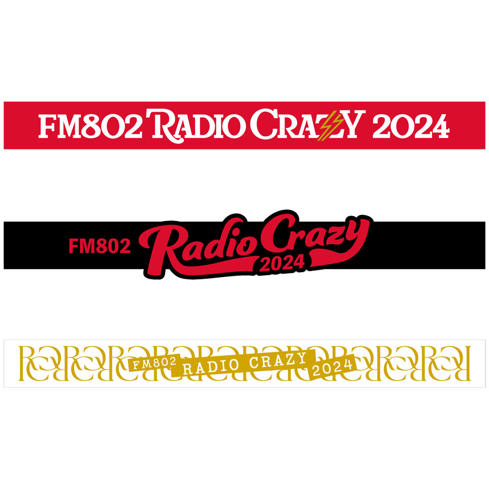 RADIO CRAZY 2024　ラバーバンド