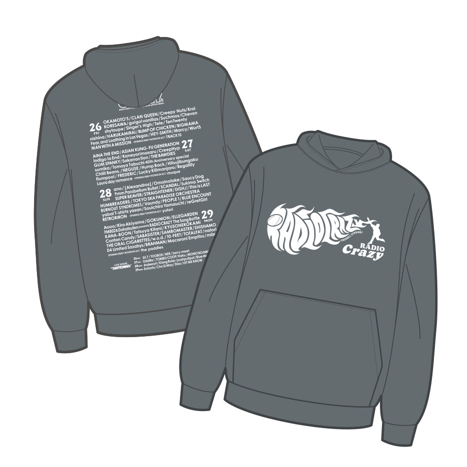 RADIO CRAZY 2025 豪速球 フーディ