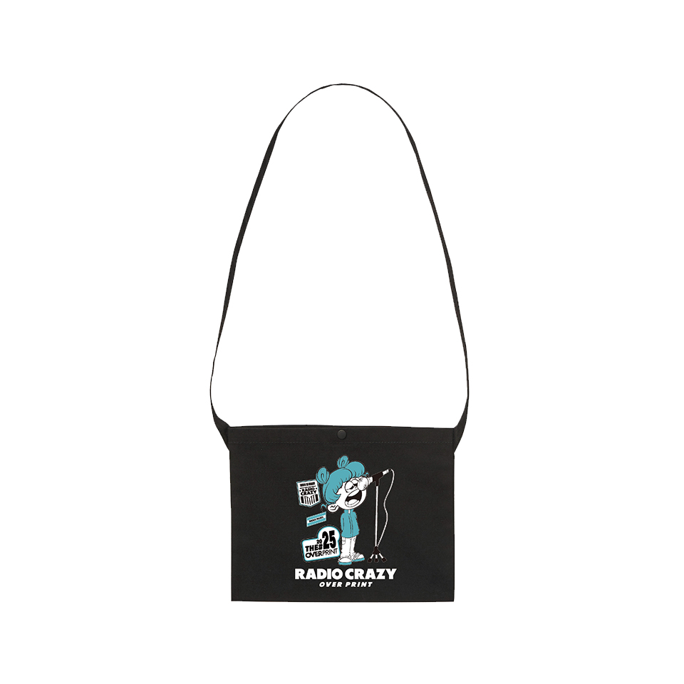 RADIO CRAZY2025 x over print Sacoche