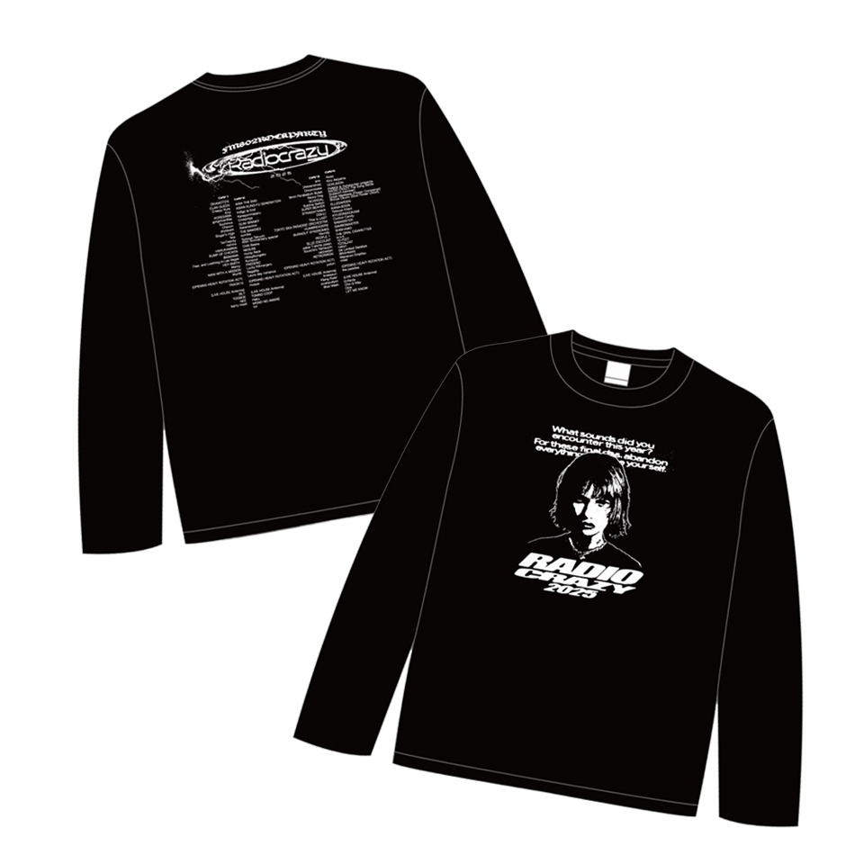 RADIO CRAZY 2025 × YUGO. ロングTシャツ