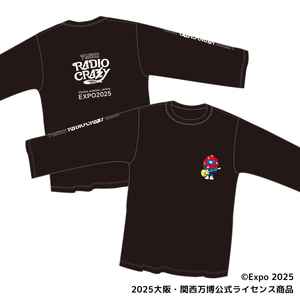 EXPO2025 ミャクミャク レディクレ コラボ ロングTシャツ