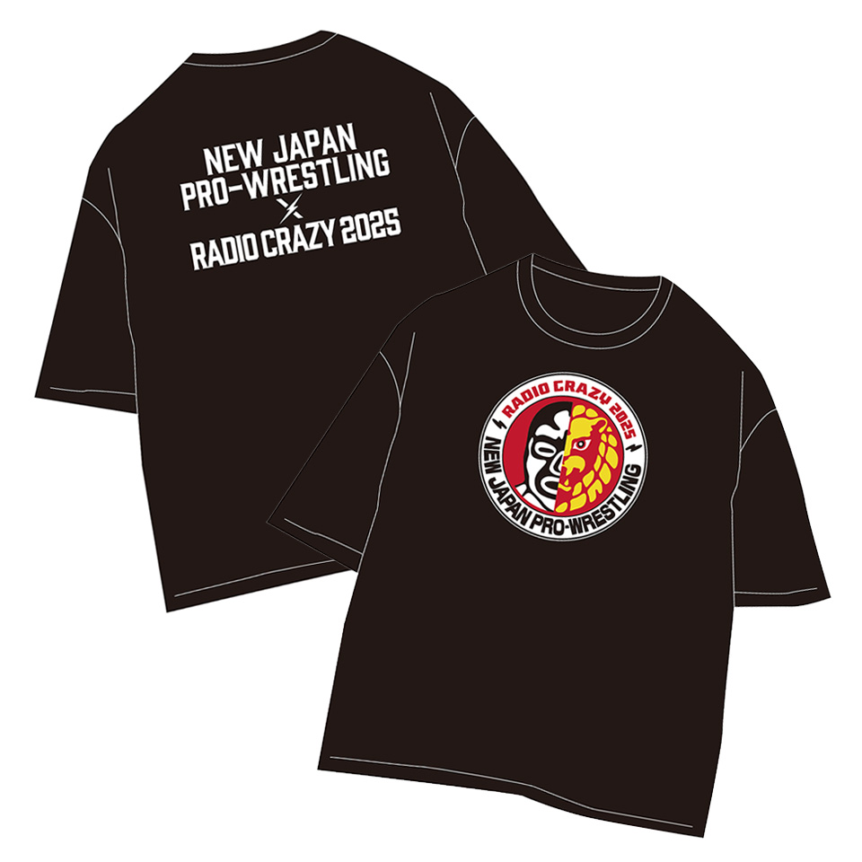 RADIO CRAZY × 新日本プロレス コラボTシャツ