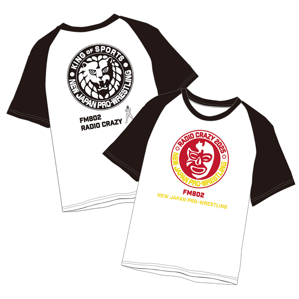RADIO CRAZY × 新日本プロレス コラボTシャツ