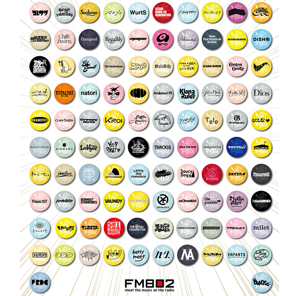 RADIO CRAZY 2025 オフィシャル 缶バッジ 小